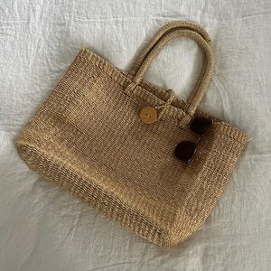 Straw Tote Bag